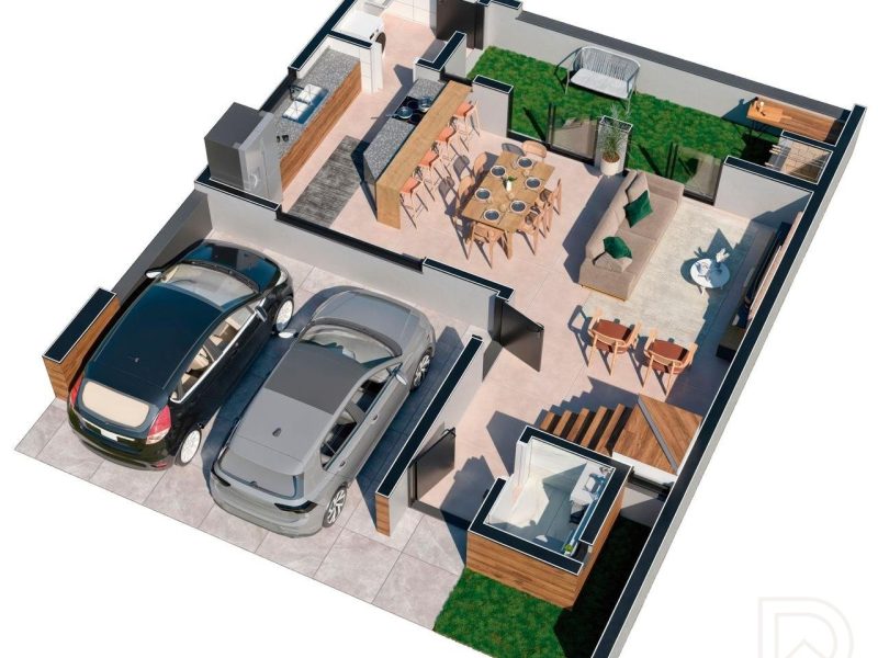 Casa à venda com 161m², 3 quartos, 3 suítes, 2 vagas no bairro Ideal em Novo Hamburgo