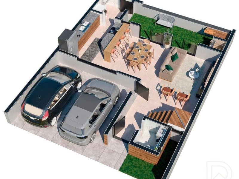 Casa à venda com 161m², 3 quartos, 3 suítes, 2 vagas no bairro Ideal em Novo Hamburgo