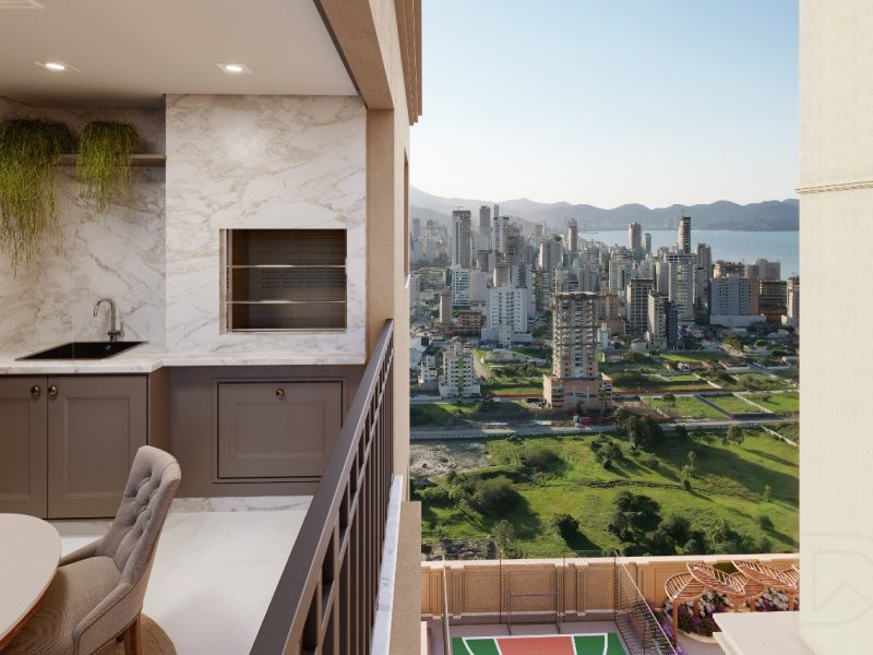 Apartamento à venda com 80m², 2 quartos, 2 suítes, 2 vagas no bairro Balneário Pereque em Porto Belo